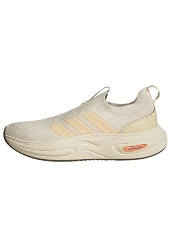 adidas Women's Cloudfoam Cuxxion - Sock, Wonder White/White/White, 8