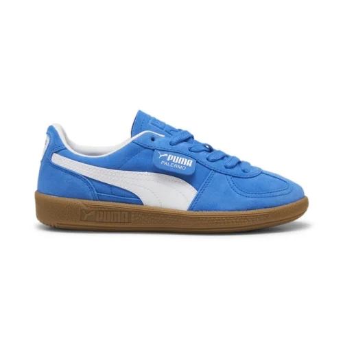 PUMA Palermo Lace Up  Youth Boys Blue Sneakers Casual Shoes 39727111