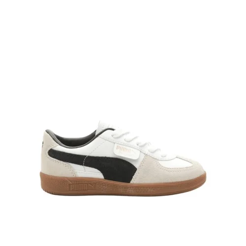 PUMA Palermo Leather Lace Up  Toddler Boys White Sneakers Casual Shoes 39727601
