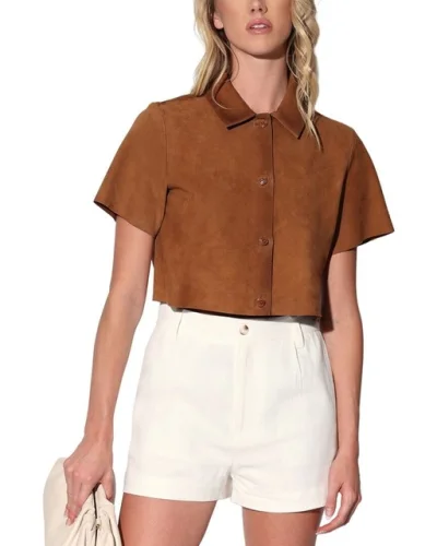 Walter Baker Karla Suede Top Women's