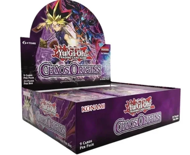 Yugioh Chaos Origins Booster Box 1st Edition Factory Sealed