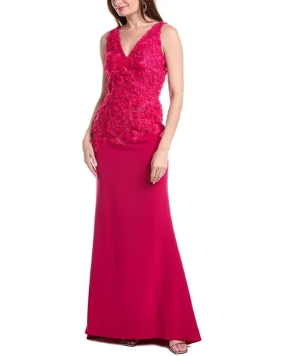 Rene Ruiz Applique Gown Women's