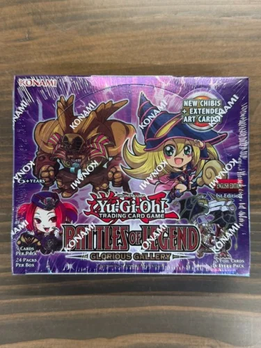 Yugioh Battles of Legend Glorious Gallery Booster Box 1st Edition Factory Sealed
