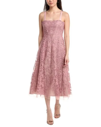 Marchesa Notte Soho Tulle Cocktail Dress Women's
