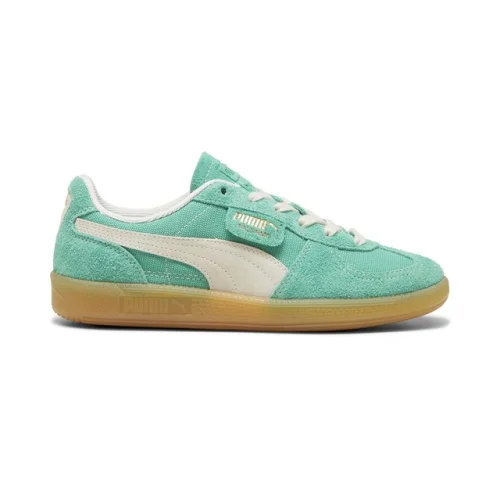 PUMA Palermo Vintage Lace Up  Mens Green Sneakers Casual Shoes 39684105