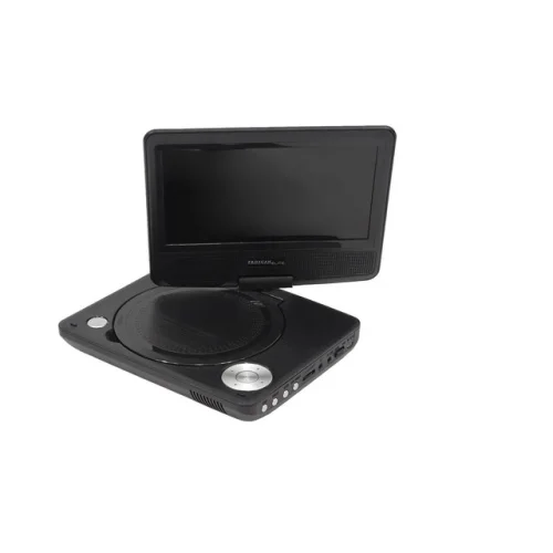 Proscan Elite Portable 7" Swivel Screen DVD Player SD Card Slot 2.5 Battery BLK