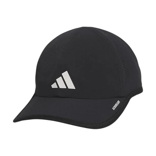 adidas Men's Superlite Hat &ndash; Lightweight Moisture-Wicking Cap for Workout and Training, Black/White/3, OSFA