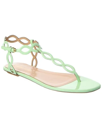 Sergio Rossi Mermaid Patent Sandal Women's