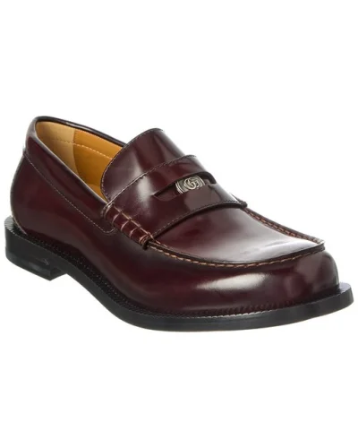 Gucci Leather Loafer Men's