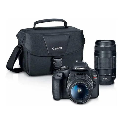 Canon EOS Rebel T7 Lens Kit 18-55mm 75-300mm