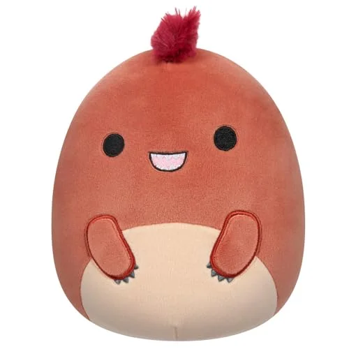 Squishmallows Original 8in Kelly The Red Velociraptor &ndash; Official Jazwares Plush (Little)