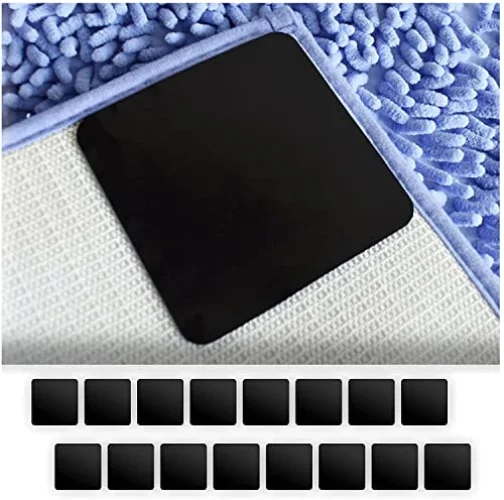 16PCS Grippers of Rug Pad, Non-Slip Carpet Pads for Hardwood & Tile