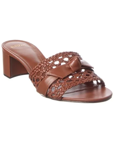 Alexandre Birman Clarita Tresse Leather Sandal Women's
