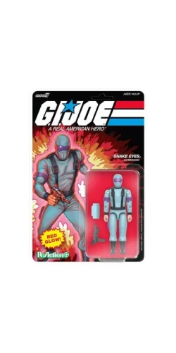 Super7 - Super7 - G.I. Joe - ReAction+ Wv6 - Snake Eyes