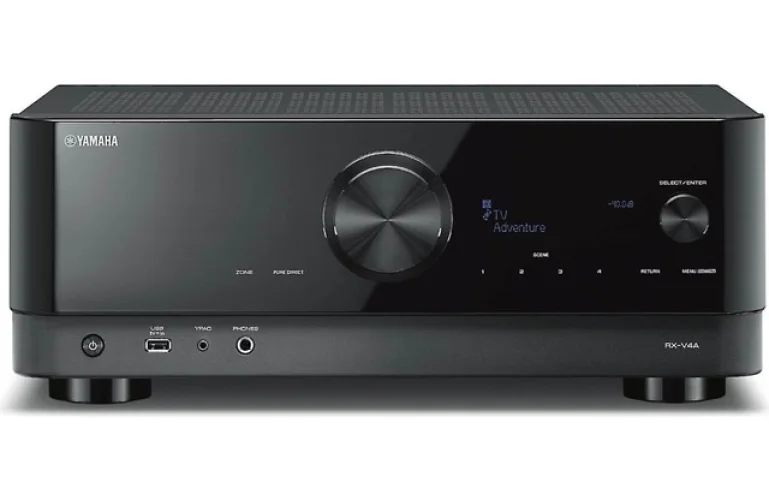 Yamaha RX-V4A 5.2-Channel AV Receiver | 8K HDMI &ndash; MusicCast &ndash; Wi-Fi &ndash; eARC
