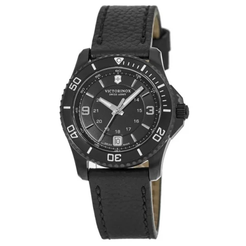 New Victorinox Swiss Army Maverick Small Black Edition Women's Watch 241788