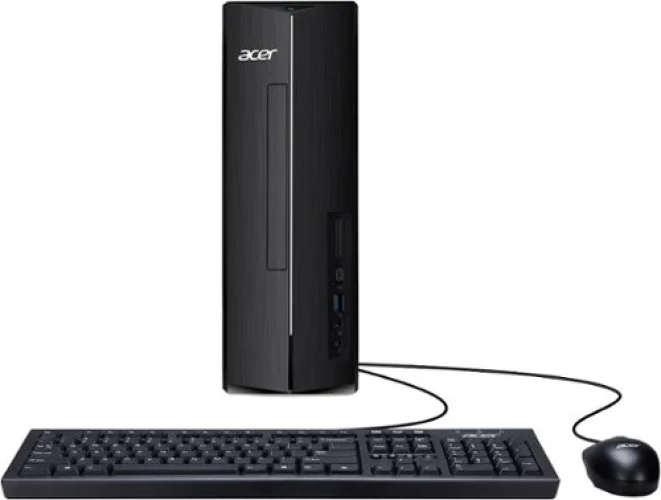 Acer - Aspire Desktop - AMD Ryzen 5 40 Processor 2025 - 8GB LPDDR5 Memory - 512GB Storage - Black