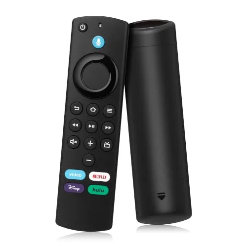 Replacement Fireseries-TV Remote with Fire Search for All Insignia-Toshiba-Fireseries Smart TV & Firestick(2nd Gen, 3rd Gen,4K, Lite, 4K Max)/Cube
