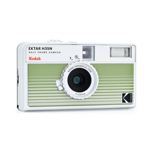 KODAK H35N 1/2 FRAME STRIPED GREEN