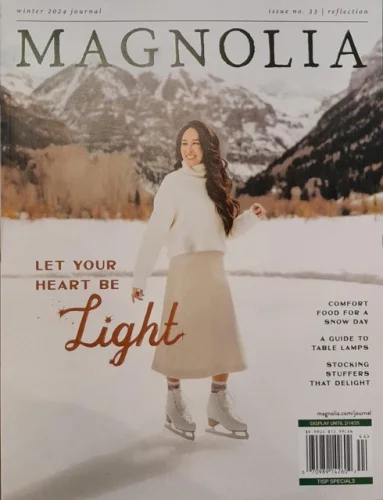 Magnolia Journal - Winter 2024 - Let your Heart be Light - Comfort Food 12z