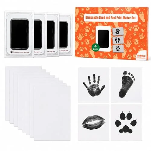 OUKANG Inkless Baby Hand and Footprint Kit
