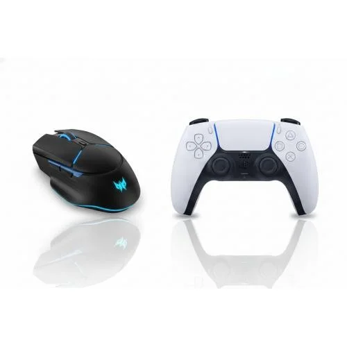 Acer Predator Cestus 530 Wireless Gaming Mouse + PS5 DualSense Controller