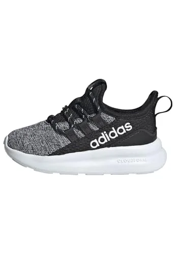 adidas Unisex-Baby Lite Racer Adapt 8.0, BlackBlackWhite, 7