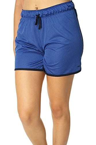 Nike Women's Dri-Fit Drill Mesh Shorts Blue/Navy Sz XS 642673-480