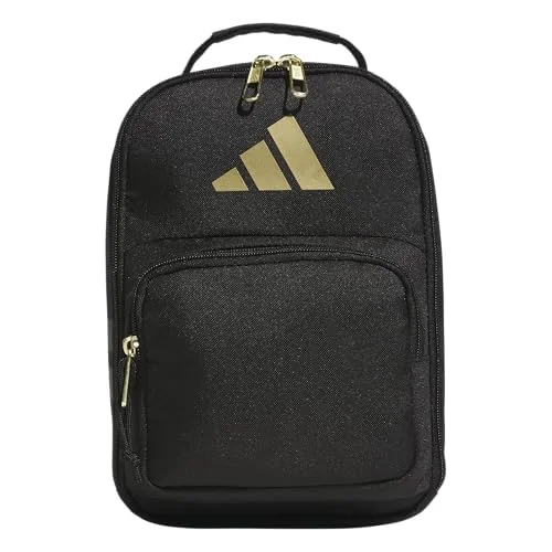 adidas Kids Santiago Lunch Bag for Girls & Boys &ndash; Insulated Cooler Lunchbox, 8L