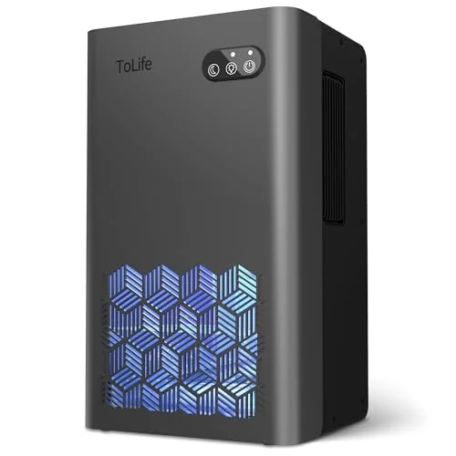 ToLife Dehumidifier, 1000 Sq Ft 95 oz Tank with Sleep Mode, Auto Shutoff