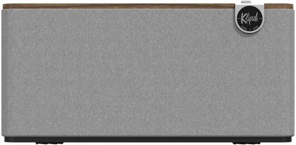 Klipsch The Three Plus Premium Tabletop Bluetooth Speaker (Walnut)