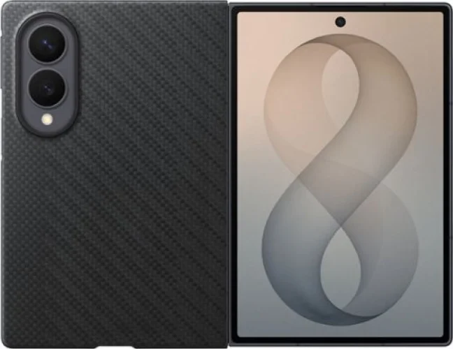 Samsung - Galaxy Z Fold8 Carbon Magnet Case - Black