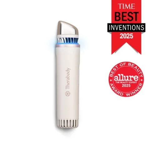 Therabody - TheraFace Depuffing Wand - Cold & Heat Facial Treatments - White