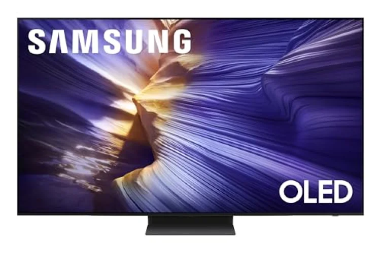 Samsung 48-Inch Class S90F Smart TV (2025 Model, 48S90F), NQ4 Gen3 Processor, Upscaling Pro, HDR+, Motion Xcelerator 144Hz, Vision, Alexa Built-in, 4K UHD