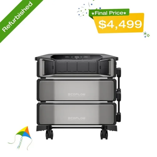 EcoFlow DELTA Pro Ultra 12kWh Power Station Lifepo4, Certified Refurbished