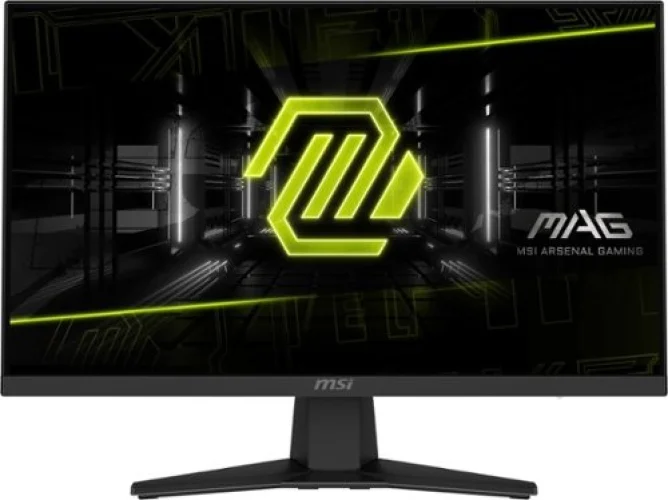 MSI - MAG 244F 24" FHD Rapid IPS 200Hz 0.5ms Gaming Monitor with FreeSync Premium and HDR Ready (HDMI, DisplayPort) - Metallic Black