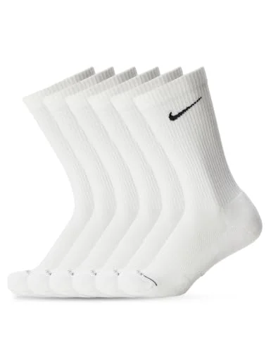 Nike Everyday Plus Crew (6 Pairs), Multi-Color, X-Large