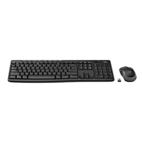 Logitech Wireless Keyboard and Mouse Combo for Windows, 2.4 GHz Wireless, 8 Multimedia and Shortcut Keys, Walmart Exclusive
