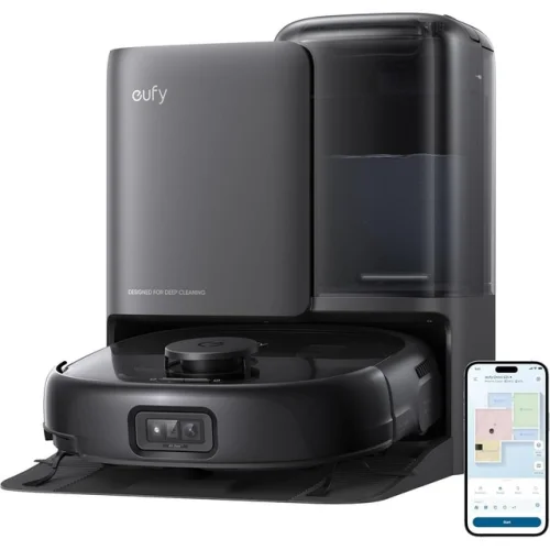 eufy E25 Omni Robot Vacuum and Mop All in one, 20000Pa-Certified Refurbished