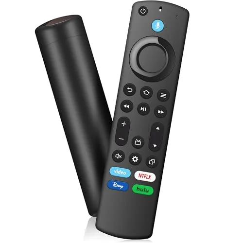 Remote Control Replacement for Fire Smart TV(,3rd Gen),Smart TV Stick(4K/Lite/4K Max),TV Cube(1st/2nd/3rd Gen),for Pioneer,Hisense,Toshiba,Omni,QLED Series