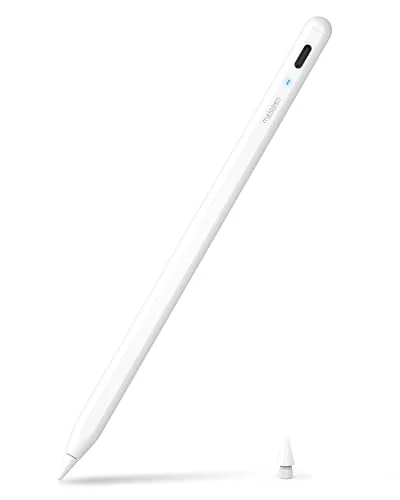 Metapen iPad Pencil A8 Stylus Pen for iPad 2018+ Palm Rejection&Magnetic
