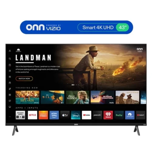 onn 43" Class 4K UHD Powered by VIZIO Smart Television, 43S4V1