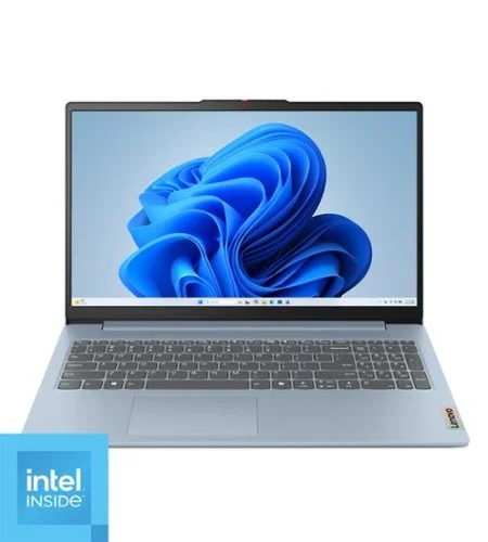 Lenovo - IdeaPad Slim 3i 15.6" Full HD Laptop - Intel Processor N150 2024- 8GB Memory - 128GB UFS - Frost Blue
