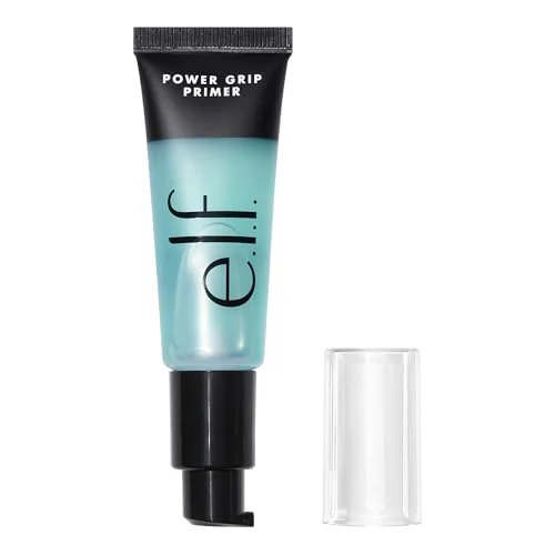 e.l.f. Power Grip Primer, Gel-Based & Hydrating Face Primer for Smoothing Skin & Gripping Makeup, Moisturizing & Priming, Vegan & Cruelty-Free, 0.811 Fl Oz