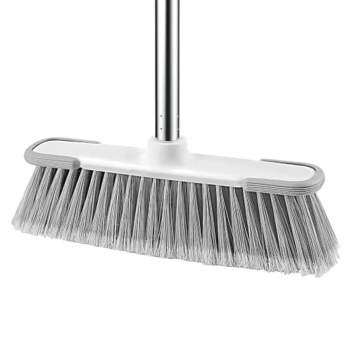 SetSail Soft Bristle Broom，52&rdquo;Long Handle House Brooms for Sweeping Indoor