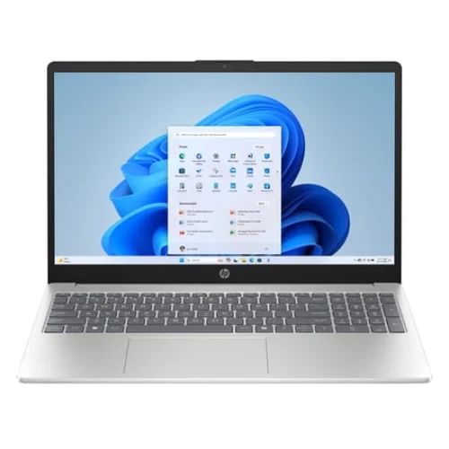 HP 15.6 inch HD Windows Laptop AI Intel Core Ultra 5 225U 8GB 512GB SSD Natural Silver