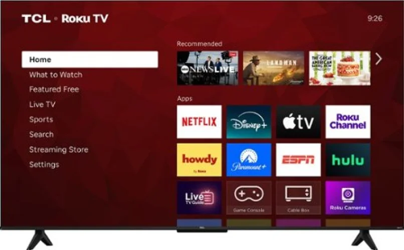 TCL - 55" Class S-Series 4K UHD HDR LED Smart TV with Roku TV (2026)