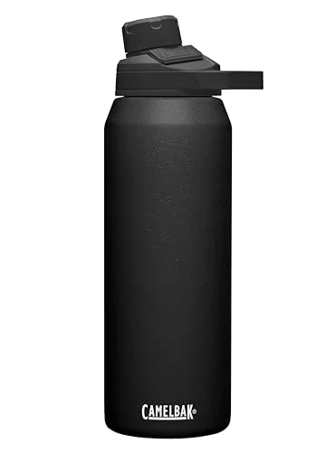 CamelBak Chute Mag Stainless Steel Water Bottle 32oz, Black