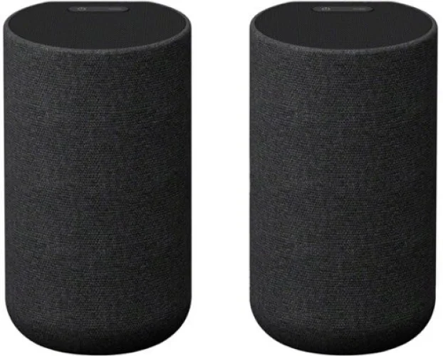 Sony - SA -RS5 Wireless Rear Speakers with Built-in Battery for HT-A9000/HT-A8000/HT-A7000/HT-A5000/HT-A3000 - Black
