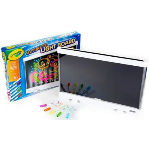 Crayola Ultimate Light Board, White, LED Tracing & Drawing Board, Light Up Toy, Arts & Crafts, Creative Gift, Ages 6+